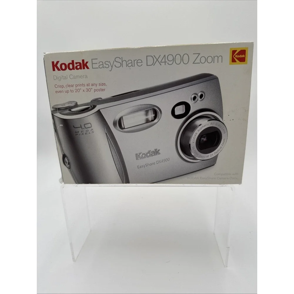 Kodak EasyShare DX4900 Camera Software, Accessories, Guides,‎ tested and working